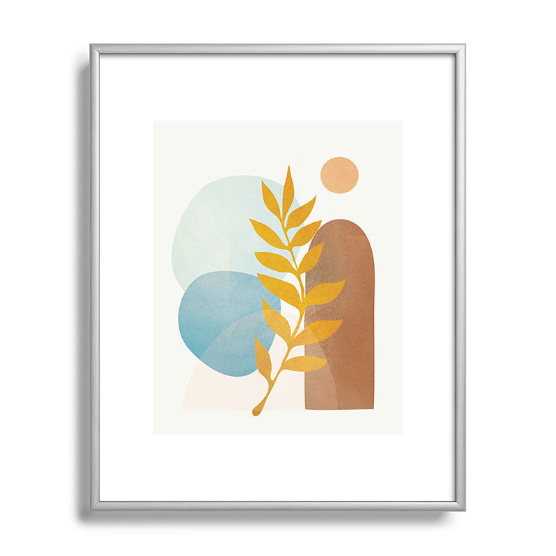 Soft Abstract Shapes 04 Framed Art Print Gallery Image 129