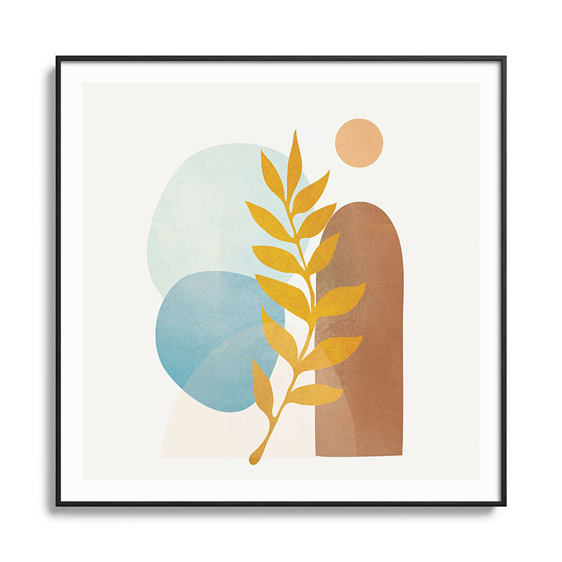 Soft Abstract Shapes 04 Framed Art Print Gallery Image 126