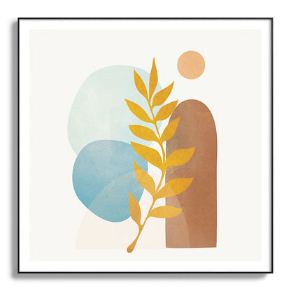 Soft Abstract Shapes 04 Framed Art Print Gallery Image 130