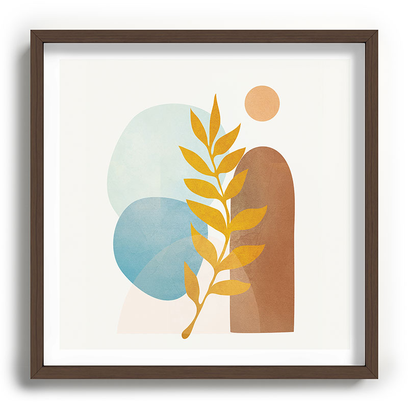 Soft Abstract Shapes 04 Framed Art Print Gallery Image 101