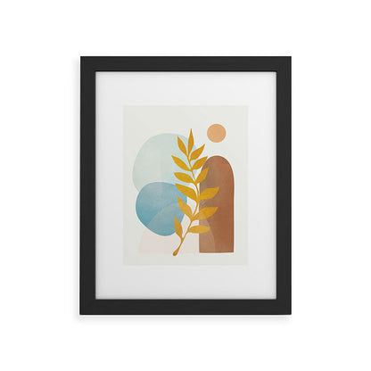 Soft Abstract Shapes 04 Framed Art Print Gallery Image 47