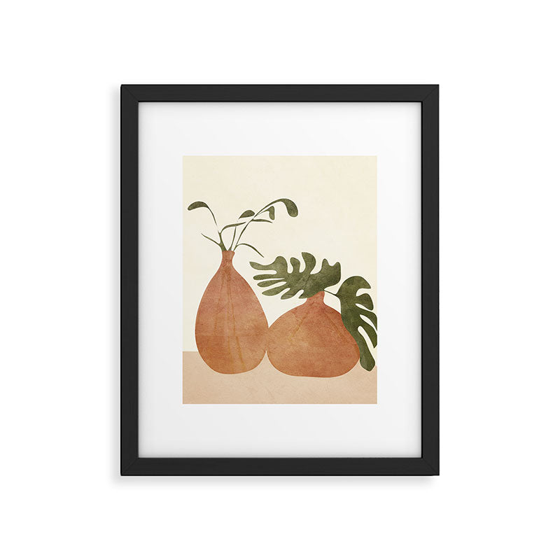 Two Living Vases Framed Art Print Gallery Image 1