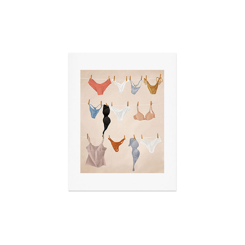 Underwear Art Print Gallery Image 2