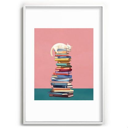 Where the Cat Dreams Framed Art Print Gallery Image 80