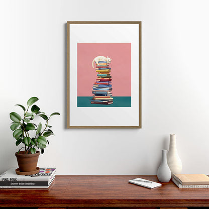 Where the Cat Dreams Framed Art Print Gallery Image 13