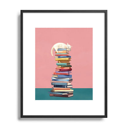 Where the Cat Dreams Framed Art Print Gallery Image 82