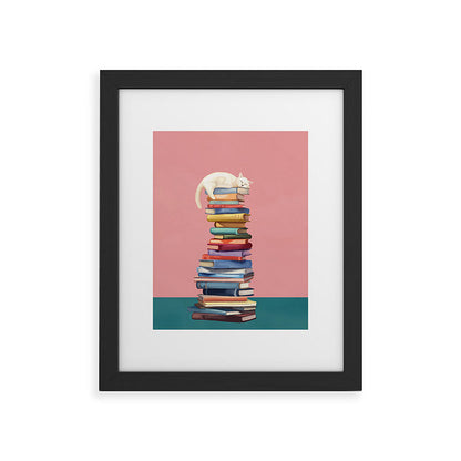 Where the Cat Dreams Framed Art Print Gallery Image 29