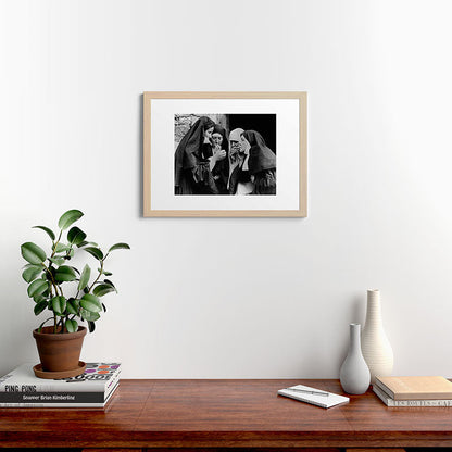Smoking Nuns Vintage Photo -Smoking Nuns Framed Art Print Gallery Image 47
