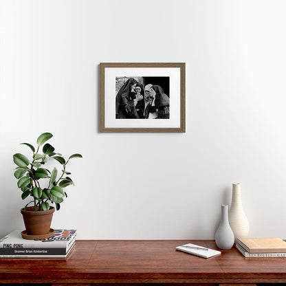 Smoking Nuns Vintage Photo -Smoking Nuns Framed Art Print Gallery Image 39
