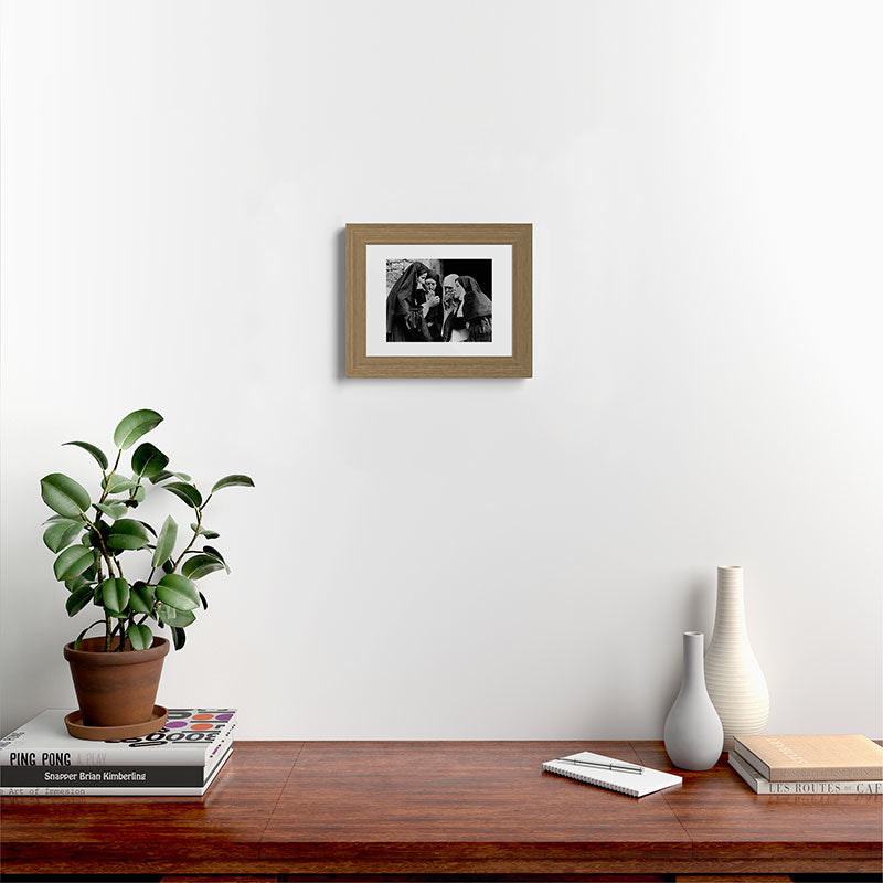 Smoking Nuns Vintage Photo -Smoking Nuns Framed Art Print Gallery Image 37