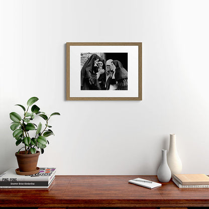 Smoking Nuns Vintage Photo -Smoking Nuns Framed Art Print Gallery Image 40