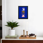 Mediterranean Villa Framed Poster 9x12