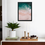 Ocean Blues 1 Framed Poster 12x16