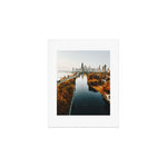 chicago aerial view Art Print Gallery Image 1