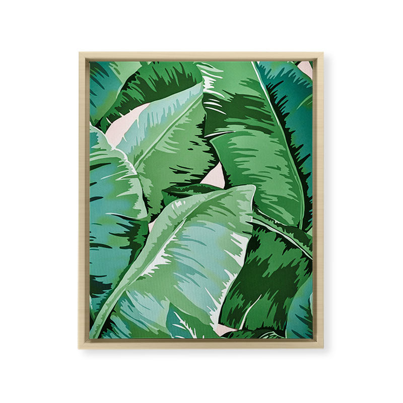 Banana leaf grandeur II Framed Canvas Print Gallery Image 22