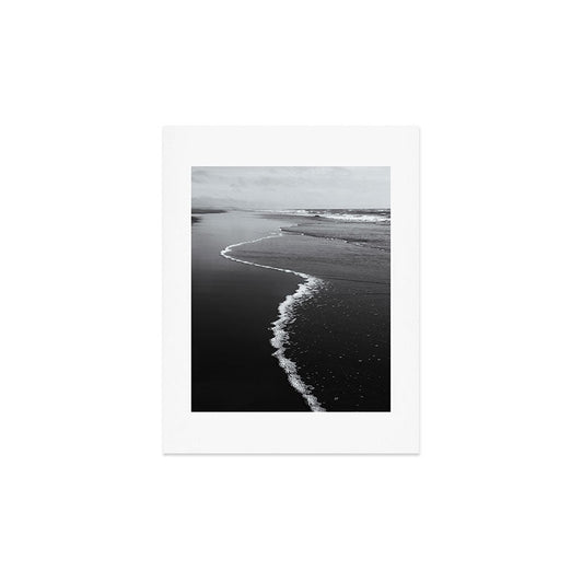 Black and White Shore Art Print Gallery Image 2