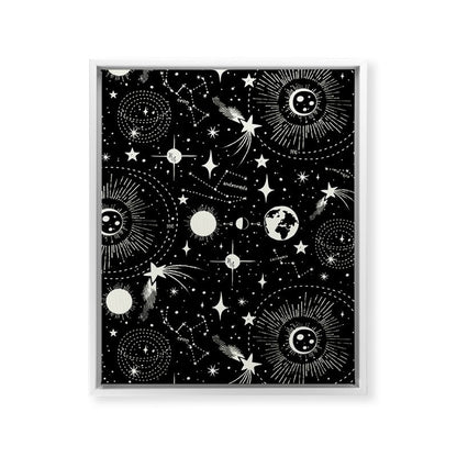 Solar System Framed Canvas Print Gallery Image 35