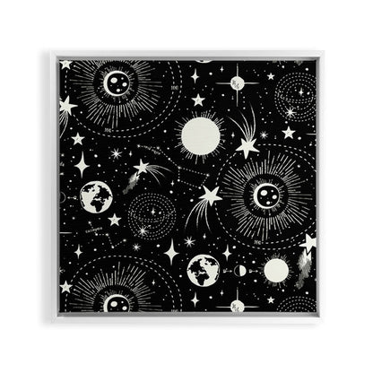 Solar System Framed Canvas Print Gallery Image 33