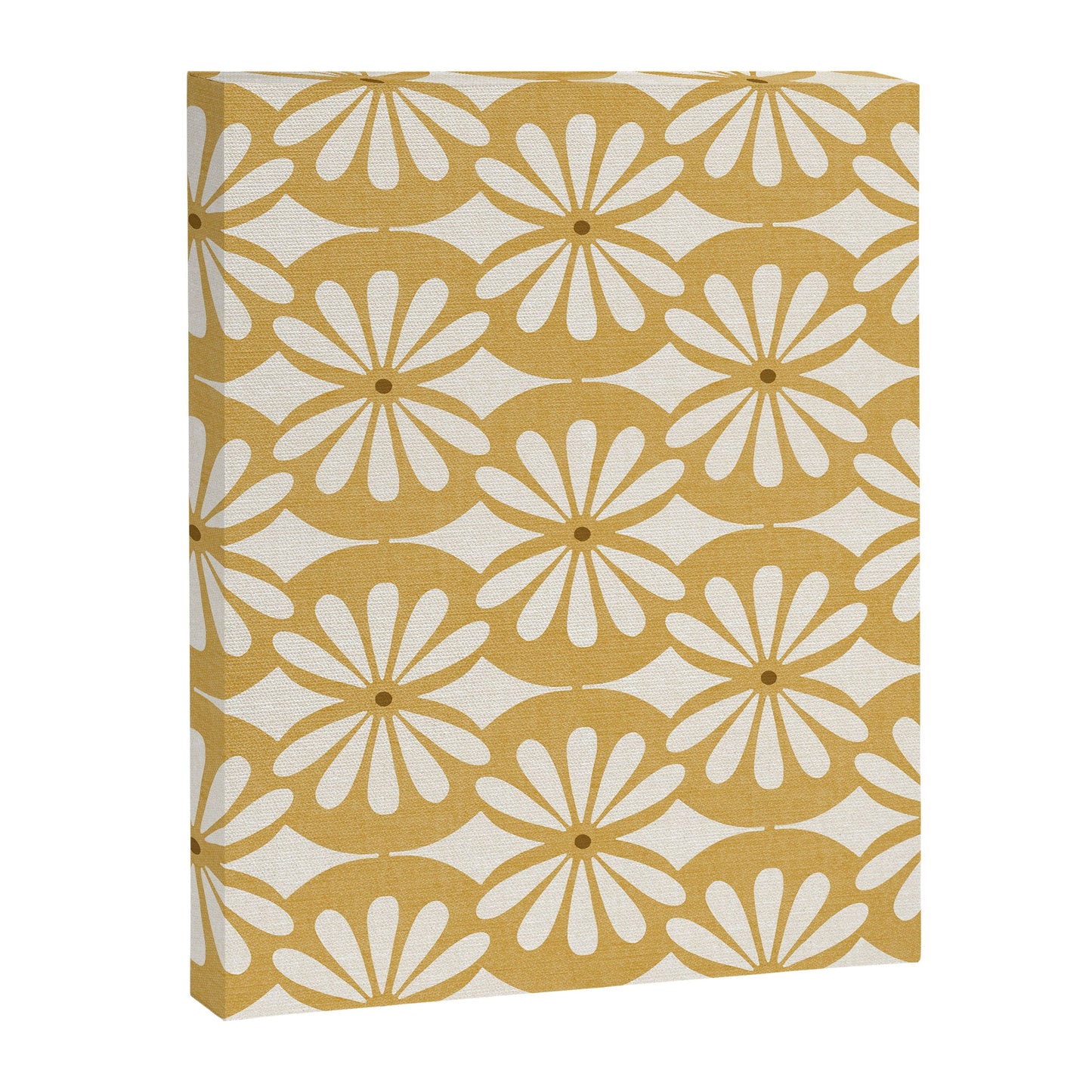 Solstice Boho Geometric Goldenrod Canvas Print Gallery Image 8