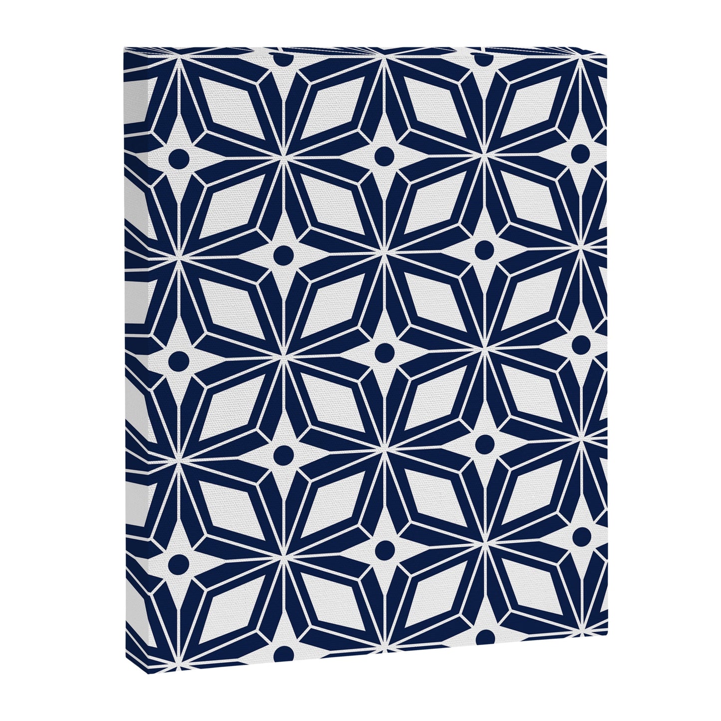 Starburst - Navy Canvas Print Gallery Image 5