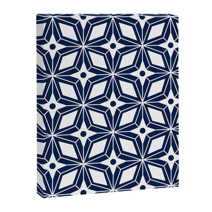 Starburst - Navy Canvas Print Gallery Image 4