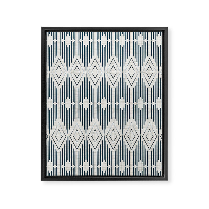 West End - Linen Framed Canvas Print Gallery Image 3