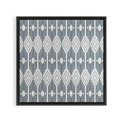 West End - Linen Framed Canvas Print Gallery Image 6