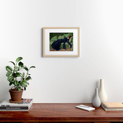Decadent Young Woman after the Dance Framed Art Print Gallery Image 18