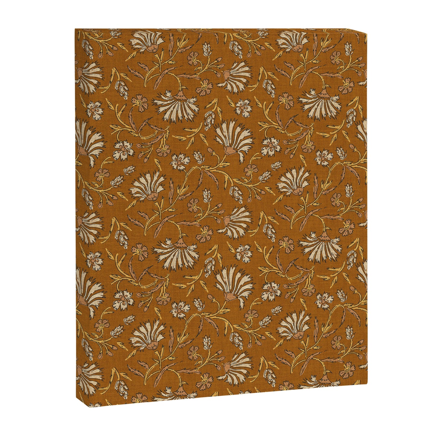 KALAMI FLORAL MUSTARD Canvas Print Gallery Image 5
