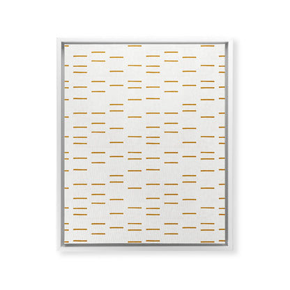 OCHRE LINE Framed Canvas Print Gallery Image 31