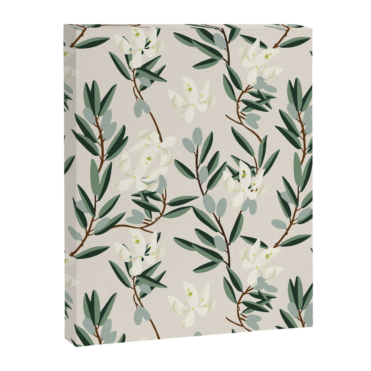 OLIVE BLOOM Canvas Print Gallery Image 4