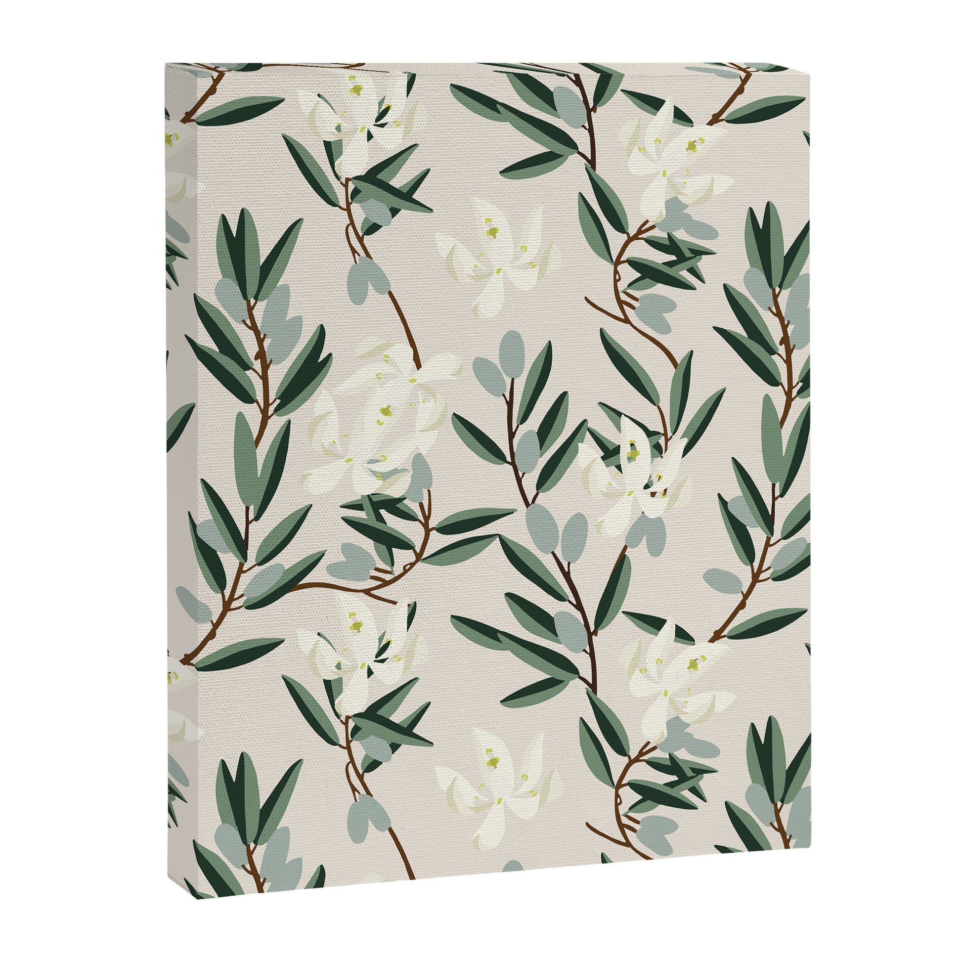 OLIVE BLOOM Canvas Print Gallery Image 4