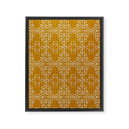 ZOLA KANTHA GOLD Framed Canvas Print Gallery Image 4