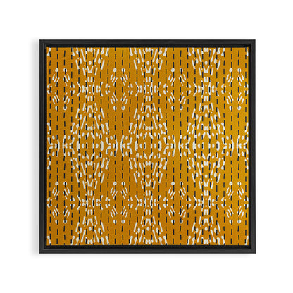 ZOLA KANTHA GOLD Framed Canvas Print Gallery Image 6