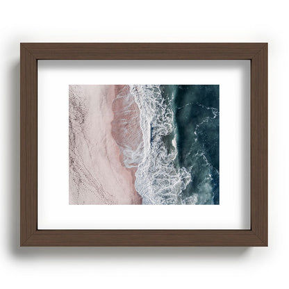 Crashing waves - Aerial Beach Ocean Sea Photography by Ingrid Beddoes Framed Art Print Gallery Image 64
