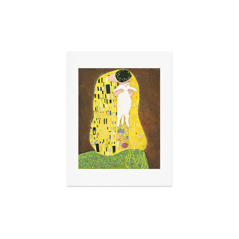 The kiss Art Print Gallery Image 3