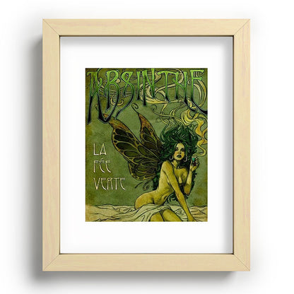 Vintage Parisian Green Fairy Absinthe Alcoholic Aperitif Advertisement Poster Framed Art Print Gallery Image 95