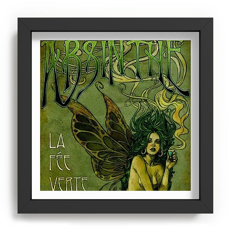 Vintage Parisian Green Fairy Absinthe Alcoholic Aperitif Advertisement Poster Framed Art Print Gallery Image 90