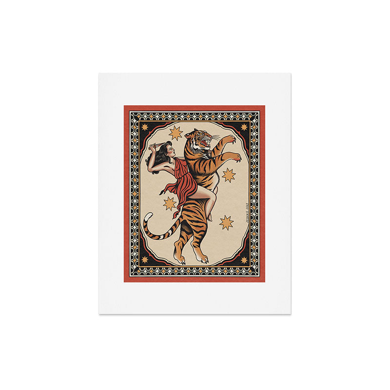 Amazona (dressed) Art Print Gallery Image 7