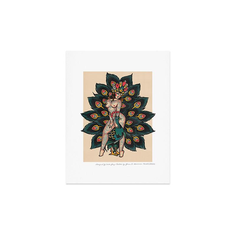 Peacock dream Art Print Gallery Image 3