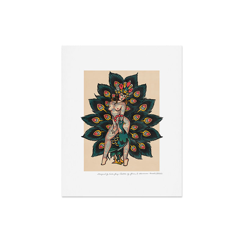 Peacock dream Art Print Gallery Image 5