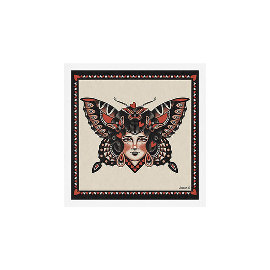 Queen of my heart (black hair) Art Print Gallery Image 1