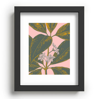 Modern Botanical Banana Leaf Framed Art Print Gallery Image 80