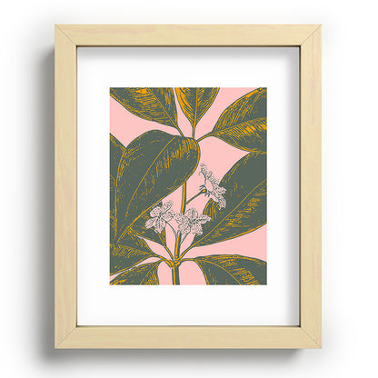 Modern Botanical Banana Leaf Framed Art Print Gallery Image 95