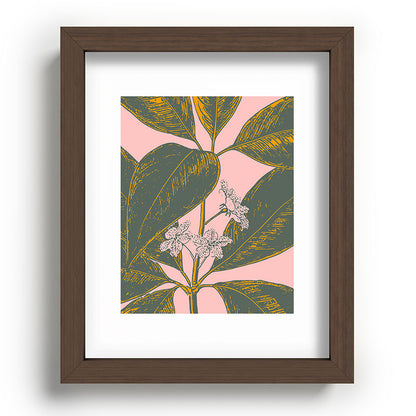 Modern Botanical Banana Leaf Framed Art Print Gallery Image 86