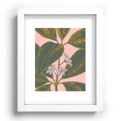 Modern Botanical Banana Leaf Framed Art Print Gallery Image 104