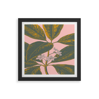 Modern Botanical Banana Leaf Framed Art Print Gallery Image 50