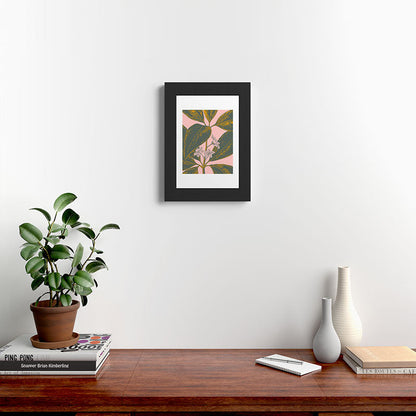 Modern Botanical Banana Leaf Framed Art Print Gallery Image 42