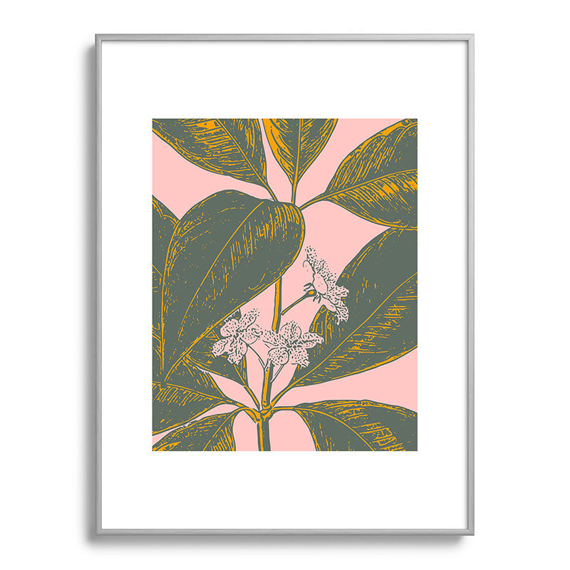 Modern Botanical Banana Leaf Framed Art Print Gallery Image 135