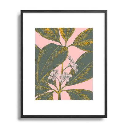 Modern Botanical Banana Leaf Framed Art Print Gallery Image 112